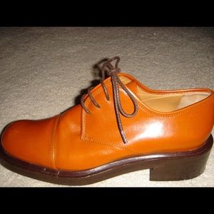 SERGIO ROSSI … Rust Oxford Size 39